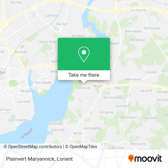 Plainvert Maryannick map