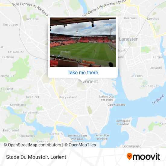 Stade Du Moustoir map