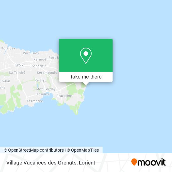 Village Vacances des Grenats map