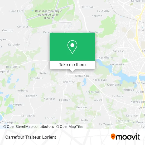 Carrefour Traiteur map