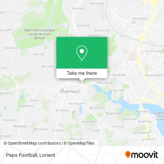 Peps Football map