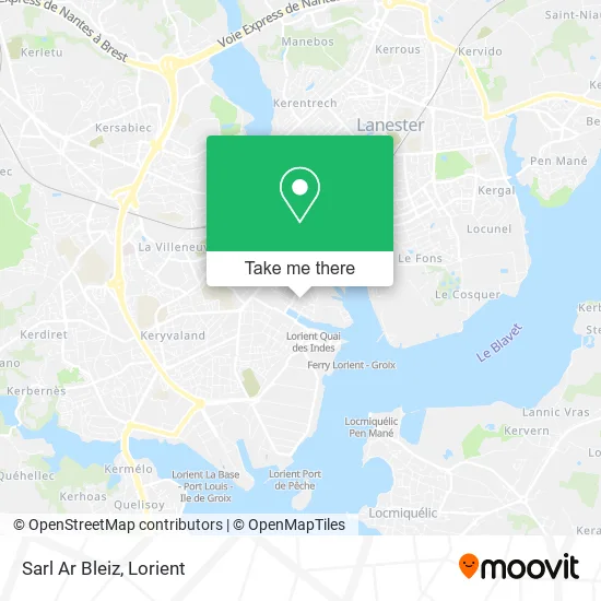 Sarl Ar Bleiz map