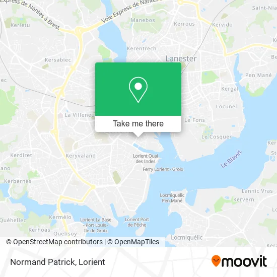 Normand Patrick map