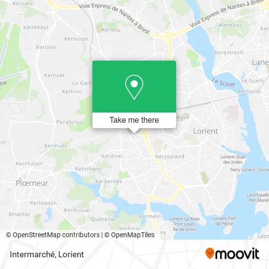 Intermarché map
