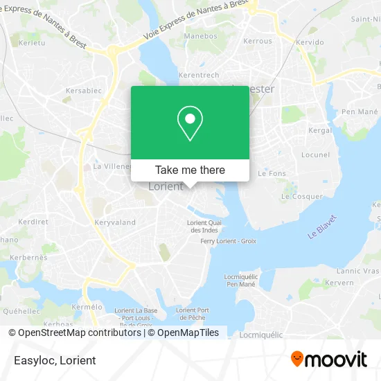 Easyloc map