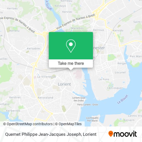 Quemet Philippe Jean-Jacques Joseph map