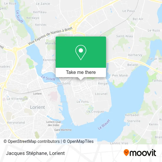 Jacques Stéphane map