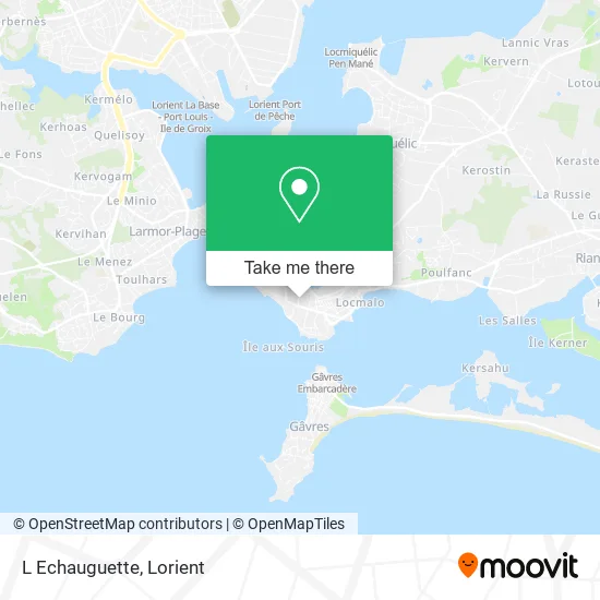 L Echauguette map