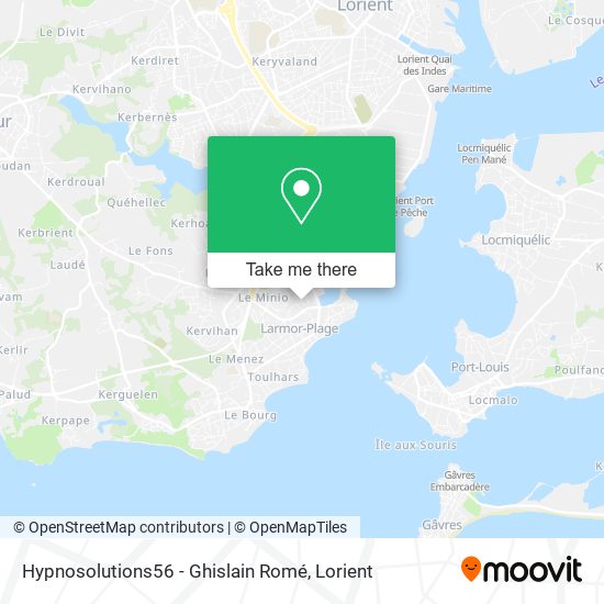 Hypnosolutions56 - Ghislain Romé map