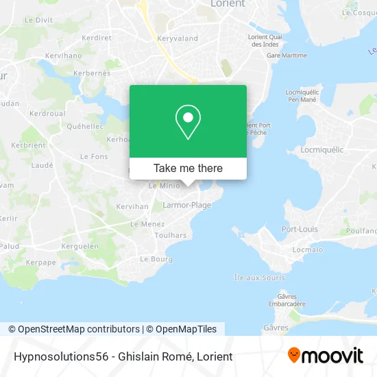 Hypnosolutions56 - Ghislain Romé map