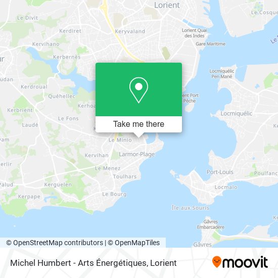 Michel Humbert - Arts Énergétiques map