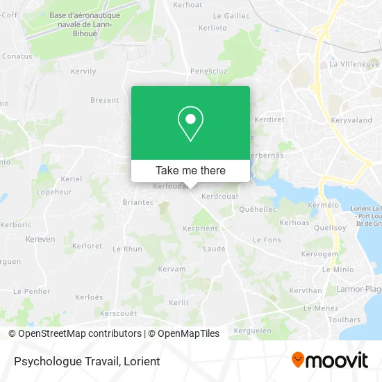 Psychologue Travail map