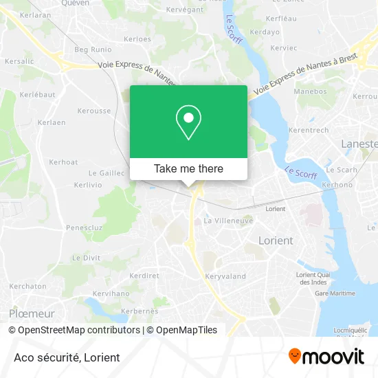 Aco sécurité map