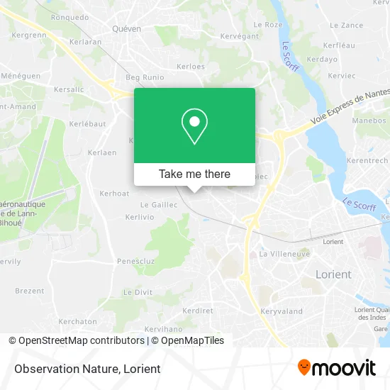 Observation Nature map