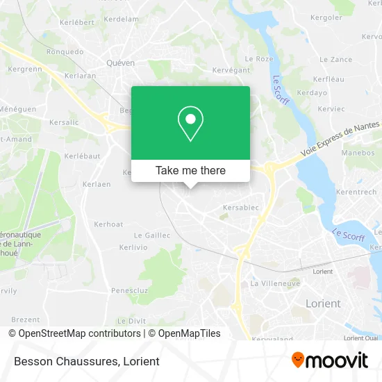 Besson Chaussures map