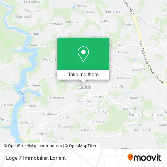 Loge 7 Immobilier map
