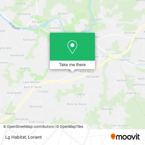 Lg Habitat map
