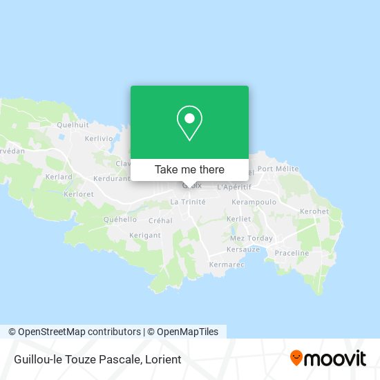 Guillou-le Touze Pascale map