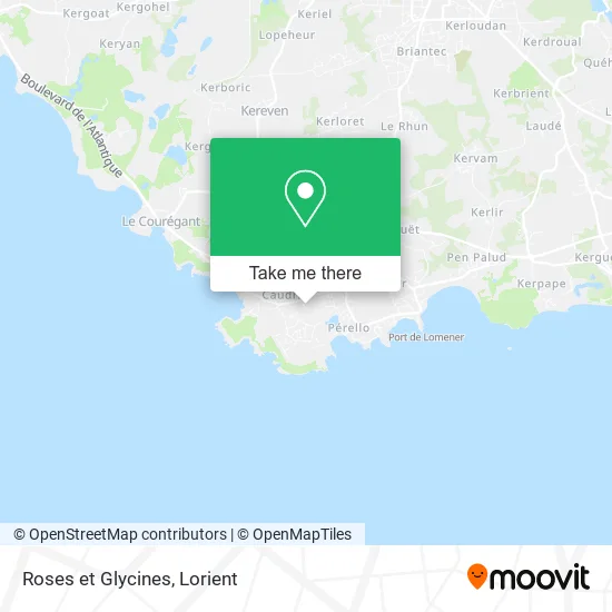 Roses et Glycines map