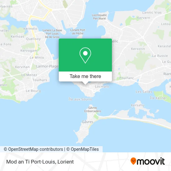 Mod an Ti Port-Louis map