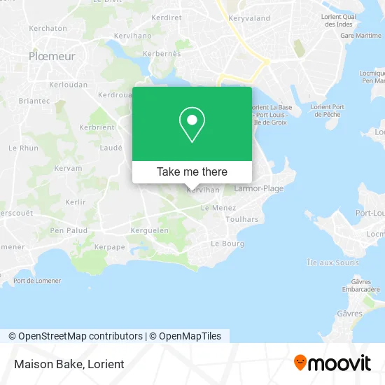 Maison Bake map