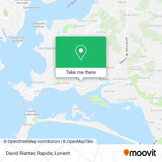 David Riantec Rapide map