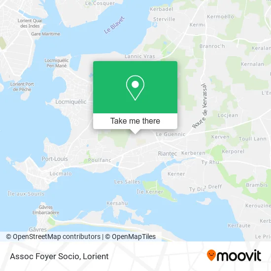 Assoc Foyer Socio map