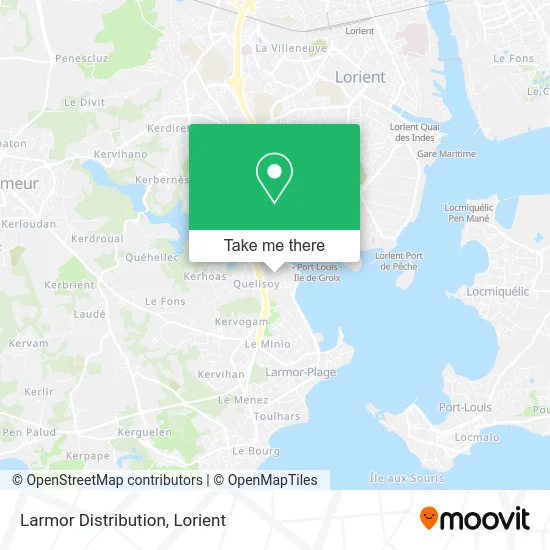 Larmor Distribution map