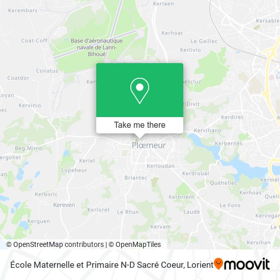 École Maternelle et Primaire N-D Sacré Coeur map