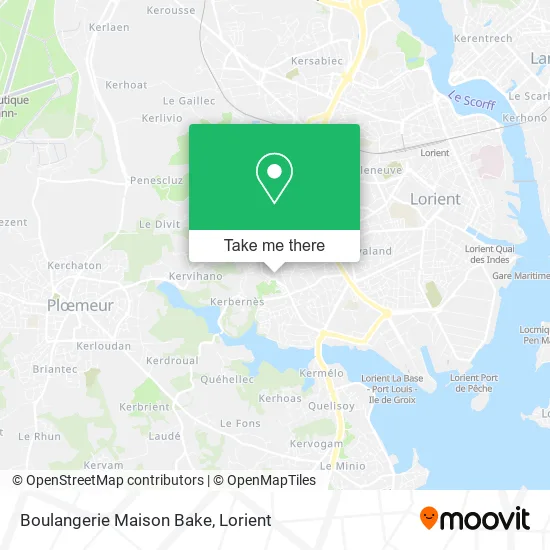 Boulangerie Maison Bake map