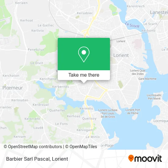 Barbier Sarl Pascal map