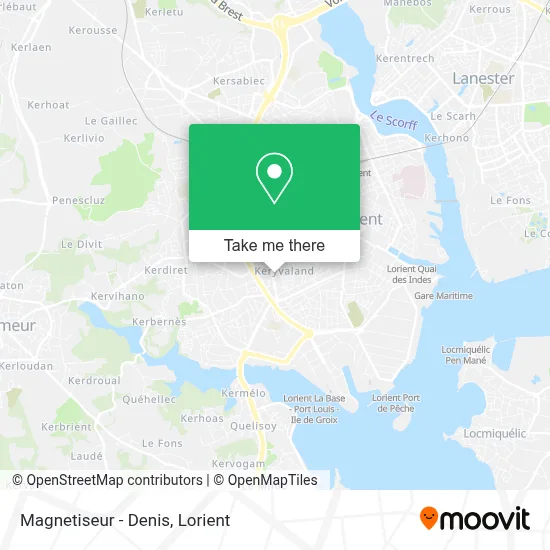 Magnetiseur - Denis map