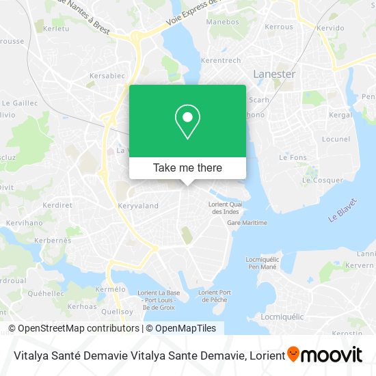 Vitalya Santé Demavie Vitalya Sante Demavie map