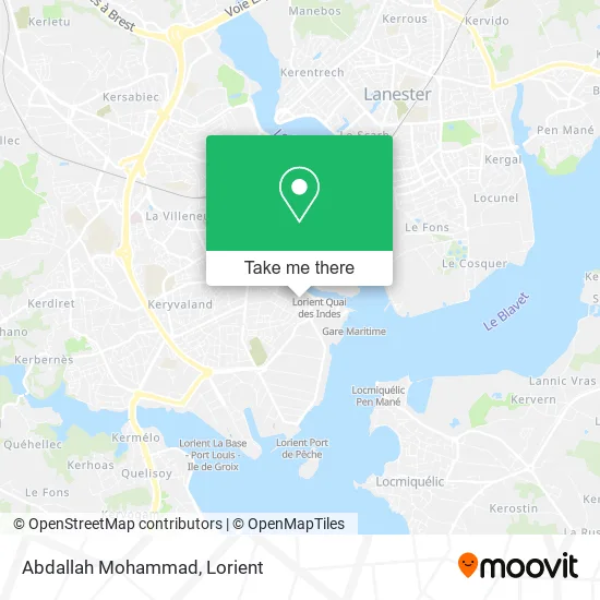 Abdallah Mohammad map