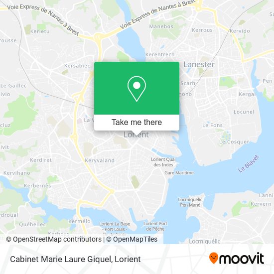Cabinet Marie Laure Giquel map