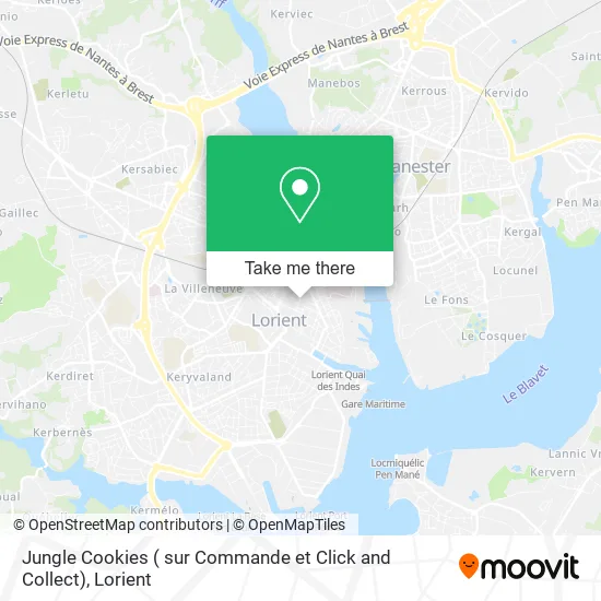 Jungle Cookies ( sur Commande et Click and Collect) map