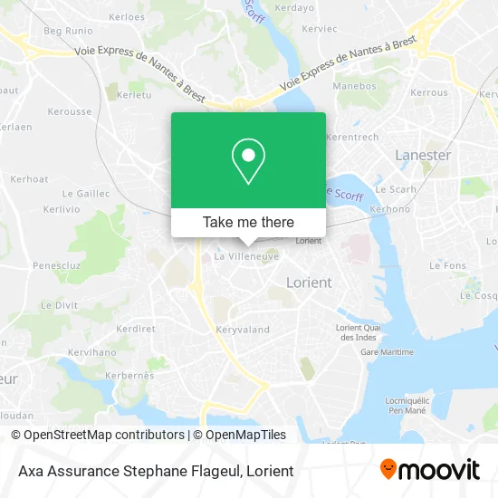Axa Assurance Stephane Flageul map