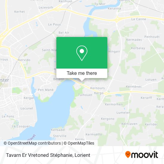 Mapa Tavarn Er Vretoned Stéphanie