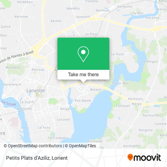 Petits Plats d'Aziliz map