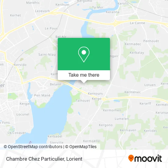 Chambre Chez Particulier map