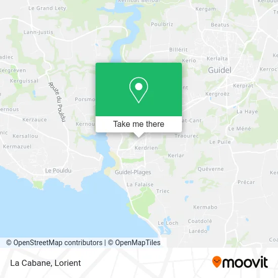 La Cabane map