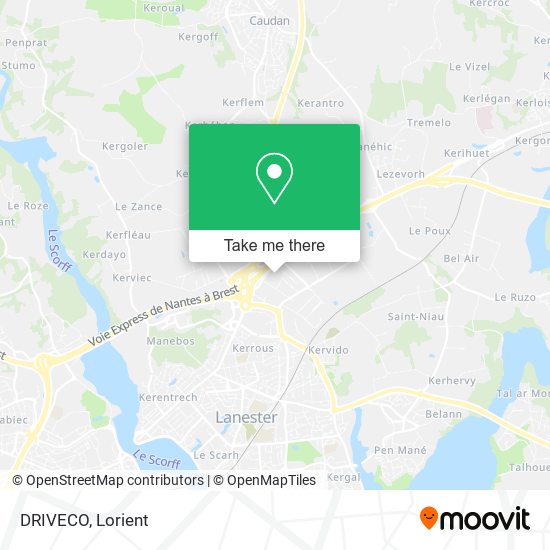 DRIVECO map