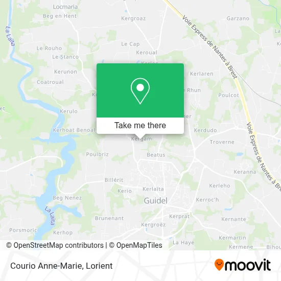 Courio Anne-Marie map