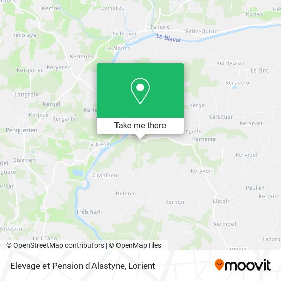Elevage et Pension d'Alastyne map
