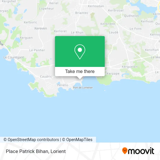 Place Patrick Bihan map