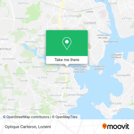 Optique Carteron map