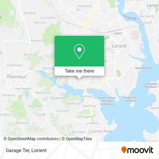 Garage Ter map