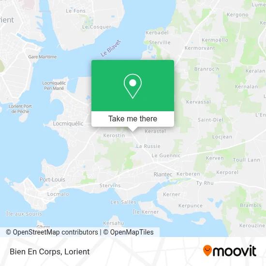 Bien En Corps map