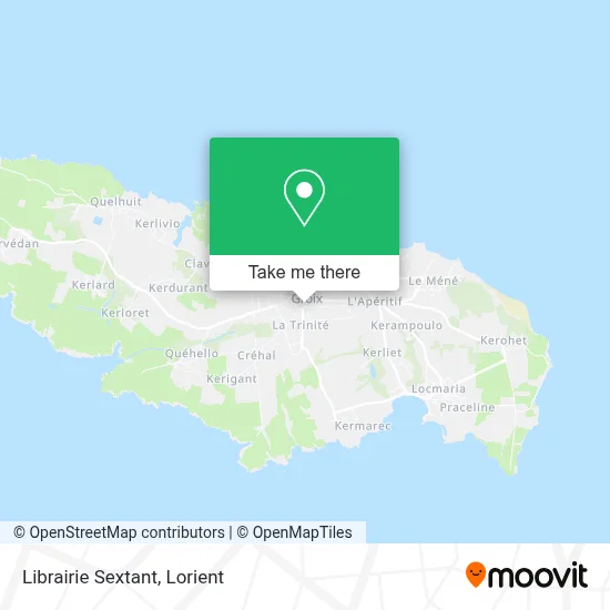 Librairie Sextant map