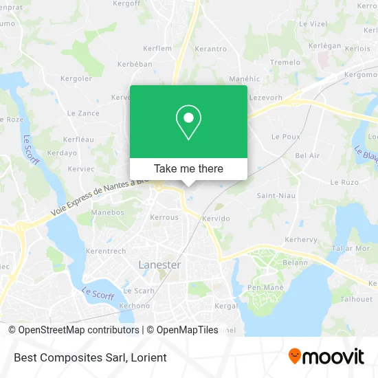 Best Composites Sarl map